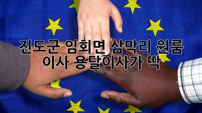 진도군 임회면 삼막리 원룸 이사, 용달이사가 딱!